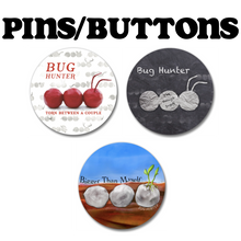 Load image into Gallery viewer, Bug Hunter Album Pins