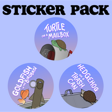 Load image into Gallery viewer, KCKSTRTR: Critter Sticker Bundle