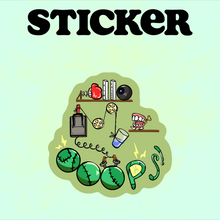 Load image into Gallery viewer, KCKSTRTR: Repercussion Roulette Sticker Bundle