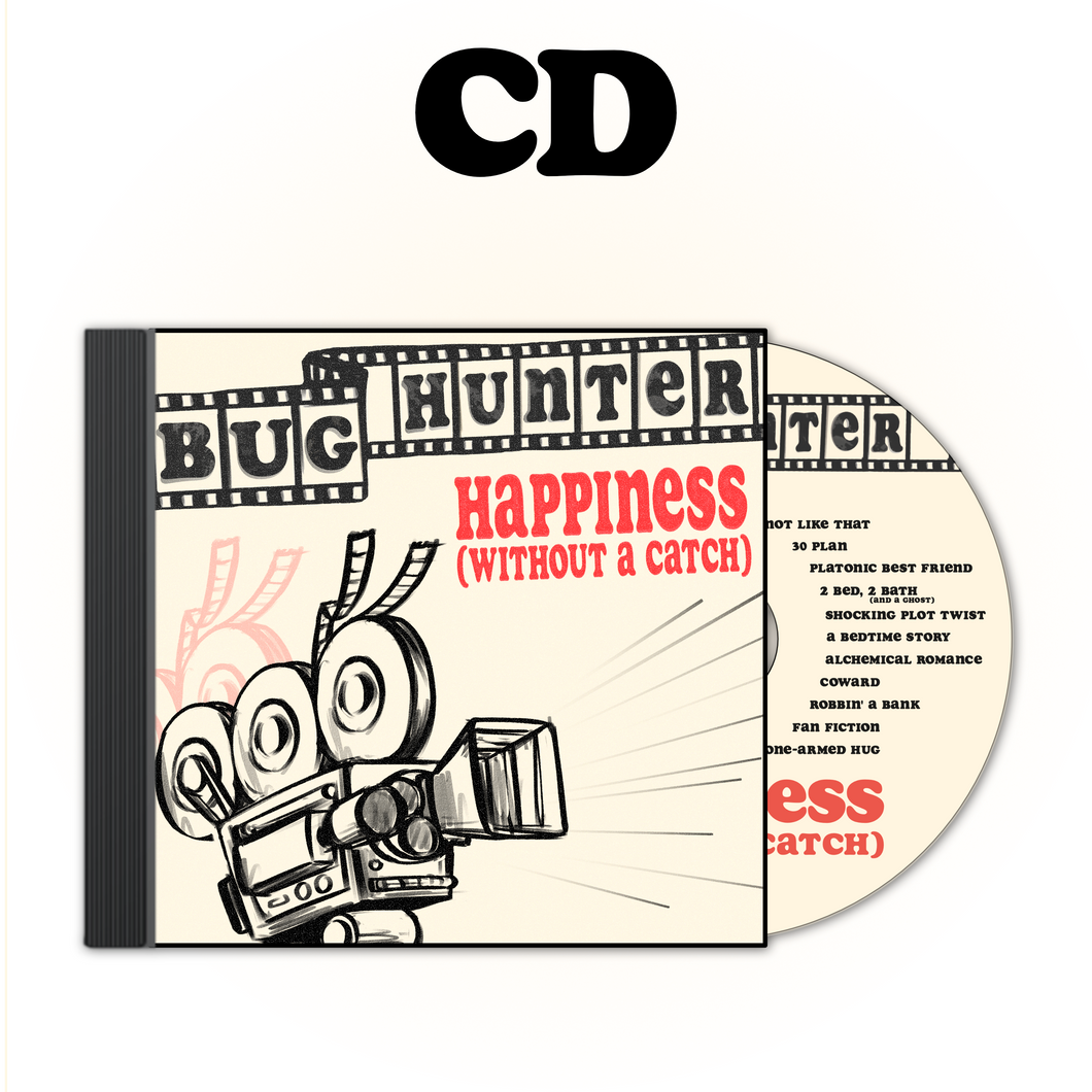 Bug Hunter CD + Album Art Sticker