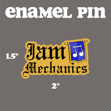 Load image into Gallery viewer, Jam Mechanics Enamel Pin
