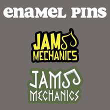 Load image into Gallery viewer, Jam Mechanics Enamel Pin
