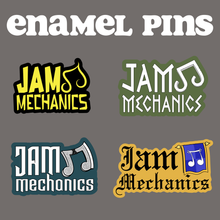 Load image into Gallery viewer, Jam Mechanics Enamel Pin
