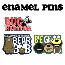 Load image into Gallery viewer, Bug Hunter Enamel Pins
