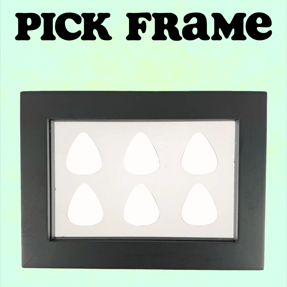 Guitar Pick Frame – Bug Hunter