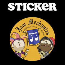 Load image into Gallery viewer, Jam Mechanics Sticker Pack
