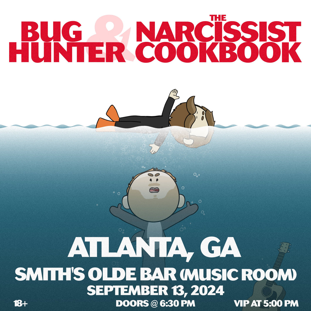 Atlanta, GA - Bug Hunter and The Narcissist Cookbook Ticket
