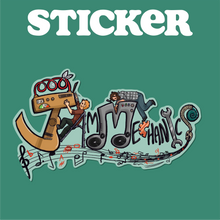 Load image into Gallery viewer, Jam Mechanics Artwork Stickers
