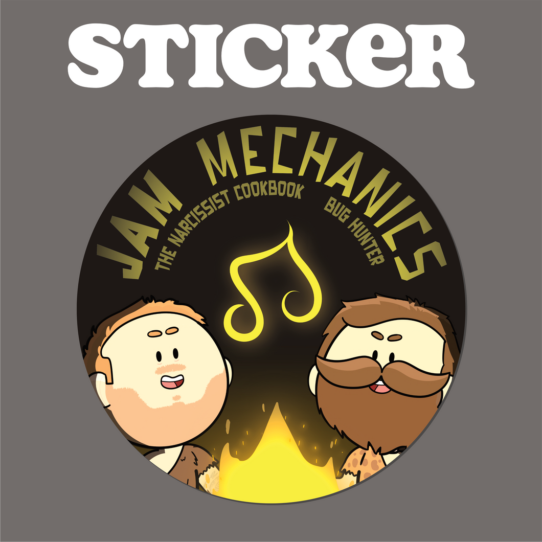 Jam Mechanics Artwork Stickers