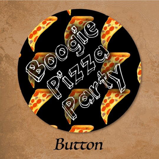 Boogie Pizza Party Pin