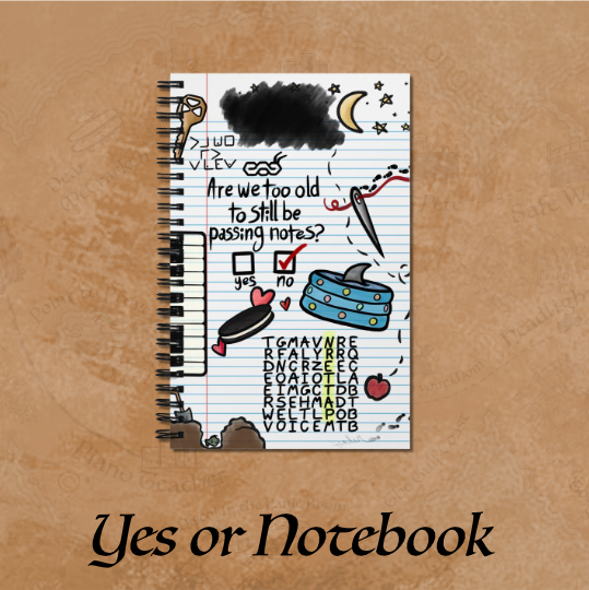 Yes or Notebook
