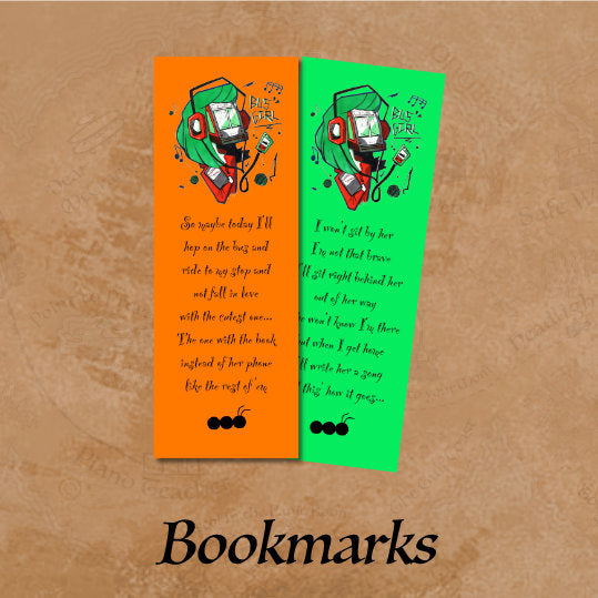 Bus Girl Bookmarks